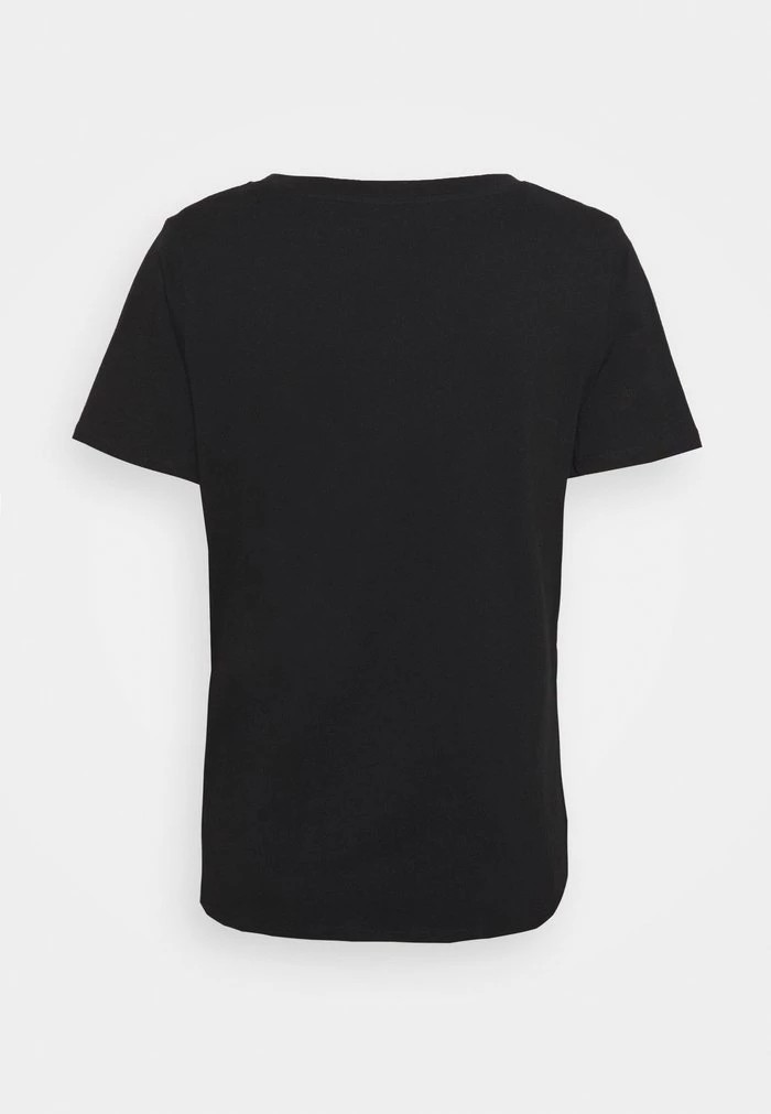 T-Shirt ANNA FIELD Anna Field Basic T-shirt Noir Femme | OOR-1330869